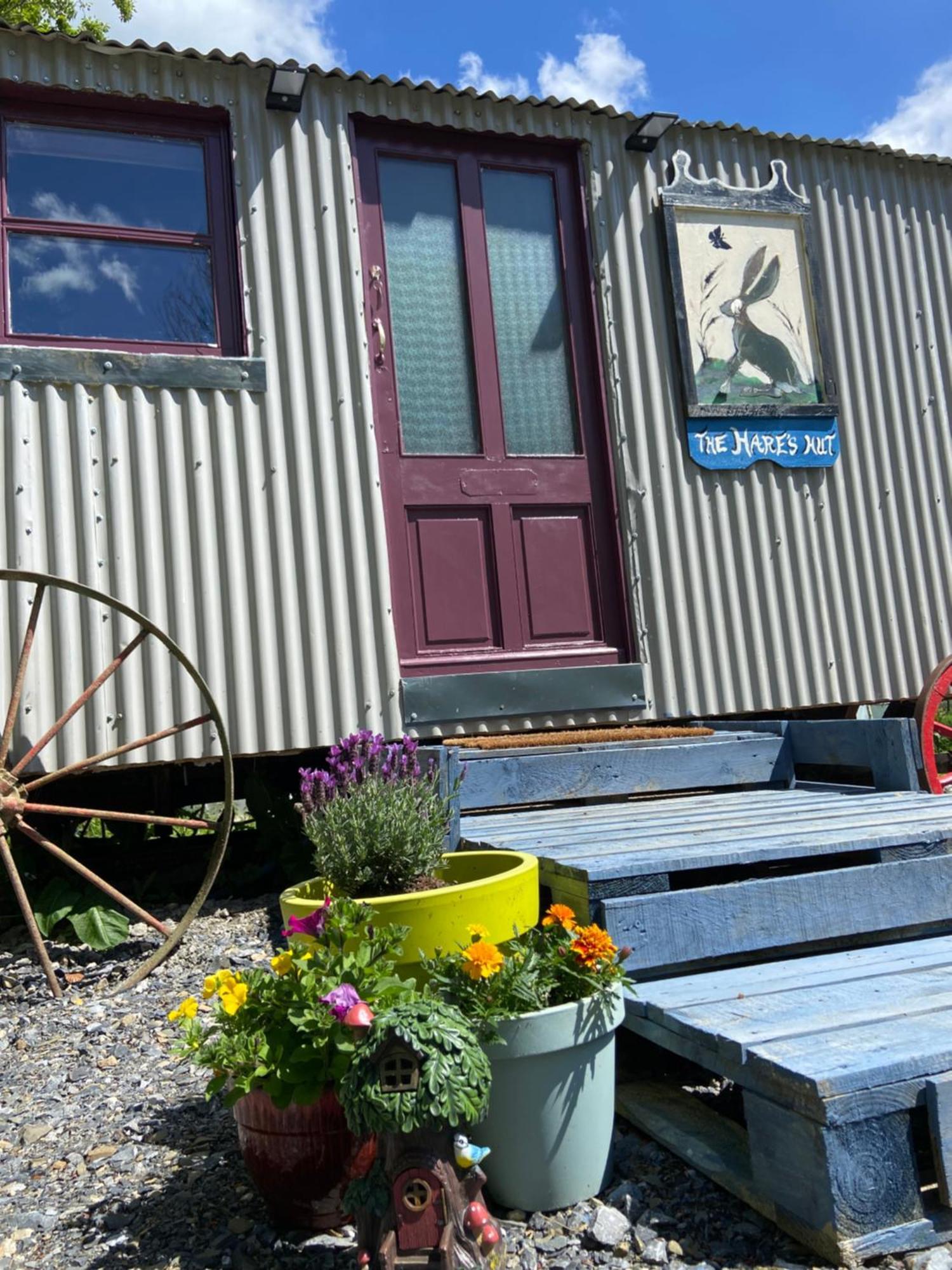 The Hares Hut At Carrigeen Glamping Kilkenny Eksteriør billede